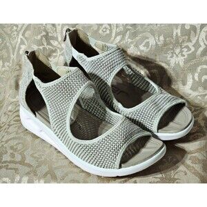 JBU Margot By Jambu Mint Snake Sandals Women's Size 9 Wide **NEW**